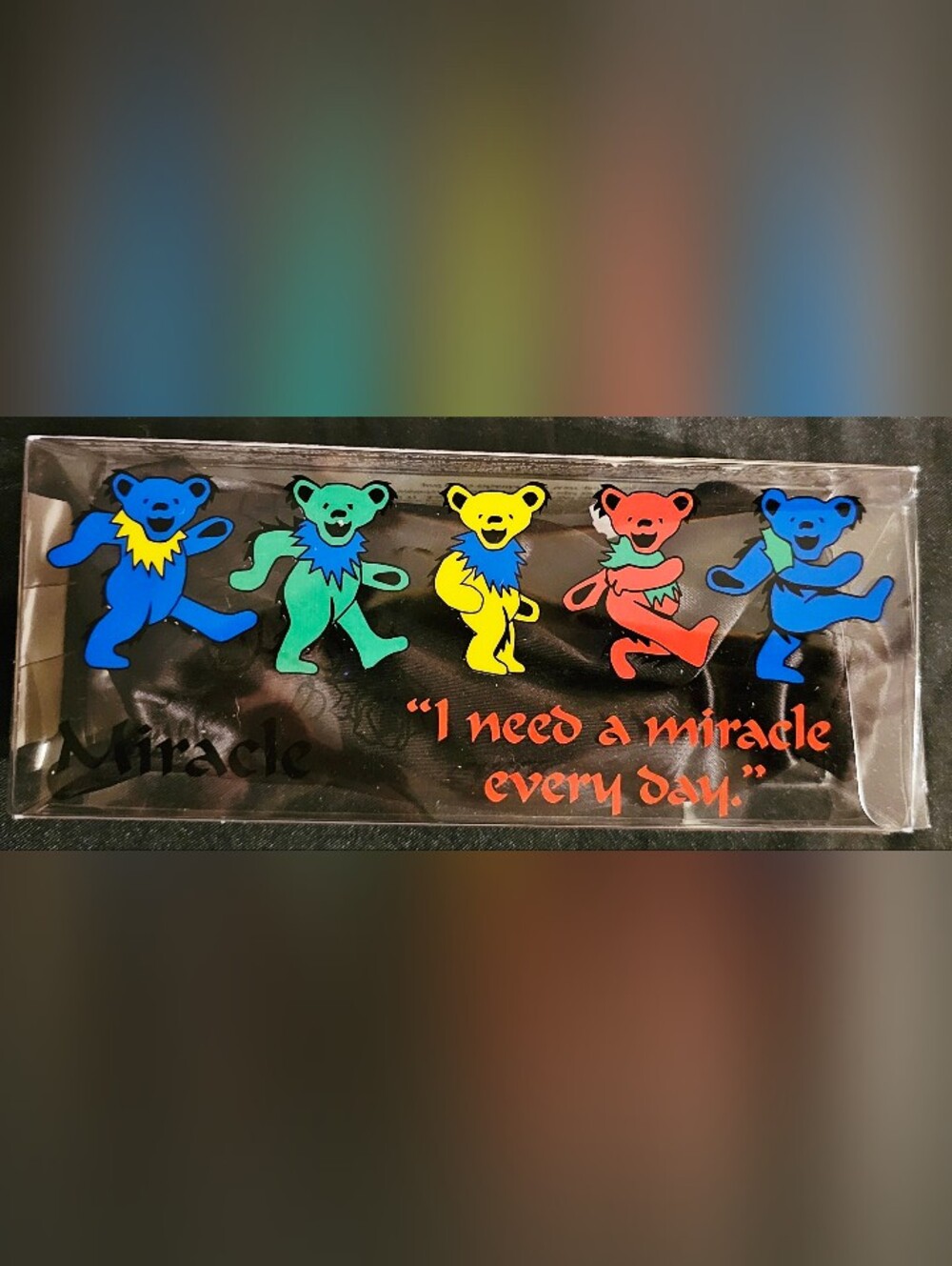 VINTAGE 1995 Grateful Dead Sunglasses | Eyes of the World Miracle Blonde NOS